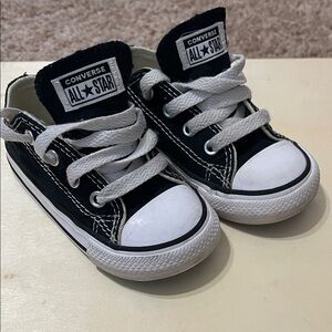 Converse All Star Toddler 6C Black Sneakers